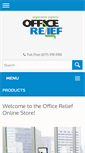 Mobile Screenshot of officerelief.com